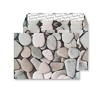 Blake Creative Senses C5 162 x 229 mm 135gsm Peel & Seal Natural Finish Wallet Envelopes (NT357) Purbeck Pebbles Design - Pack of 125