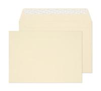 Blake Creative Senses C5 162 x 229 mm 145gsm Luxury Handmade Feltmark Peel & Seal Wallet Envelopes (44FT347) Ivory - Pack of 20