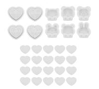 Creative Shaker Pendant Set Handcrafted Shakeable Resin Animal Ornaments Mold Thoughtful Loved Jewelry