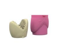 Creative Sharking Planter Sturdy Silicone Reusable Artistic Cement Cast Craft Supplies For Home And Garden Office Desk Ornament