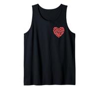 Creative Shiba Inu Dog Love Shiba Inu Heart Tank Top