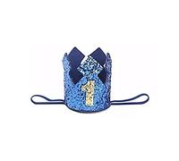 Creative-Shiny Film Birthday Crown Baby Shower Decoration Headband Children Party Hat Princess Girls Rainbow Accessories Celebration Crown Festive-headwear Party Accessory Costume Cartoon Appliques