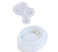 Creative Silicone Coconut Palm Mold for Container and Home Decoration Succulents Planter Flexible Silicone Storage Jar Mold