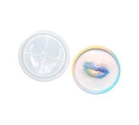Creative Silicone Incenses Plate Mold for Unique Home Decoration Epoxy Resin Making HeatResistant Silicone Incenses Stand Mold