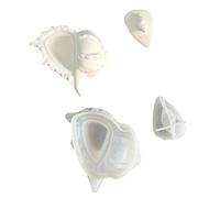 Creative Silicone Mold Conch Shape Storage Can Plant Pots Molds Texture Great for Crafting Enthusiasts Food Grade Mold