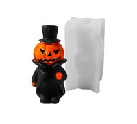 Creative Silicone Mold Home Decoration Halloween Pumpkin Shaped Aromatherapys Mold Jewelry Making Supplies Ghostly Pumpkin Craft