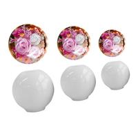 Creative Silicone Mold Sphere Shape Ornament Moulds Silicone Craft Molds Home Decors Molds for Crafting Epoxy Resin