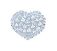 Creative Silicone Nails Stamp Template for Leaves Heart Mushroom Designs Easy Clean Mold Heart Shaped Nails Art Silicone
