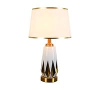 Creative Simple Fabric Metal Small Desk Light High-end Lightweight Bedroom Bedside Study Desk Lamp For Living Room Counter Writing Desk Table Lamp Apartment Dormitory Loft Decoration Lighting Fixture
