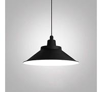 Creative Simple Personality E27 Modern Pendant Light Fitting Island Ceiling Lighting Indoor Design Lamp Dining Table Chandelier Metal and Acrylic Hanging Fixture for Living Room Dimmable Black