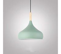 Creative Simple Personality E27 Nordic Style PH5 Chandelier Danish Simple Modern Aluminum Chandelier Bedroom Restaurant Bar Cafe Lounge Heavy Duty Chain Fixing Lights (7Color) (Color : Green)