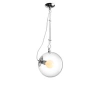 Creative Simple Soap Bubble Shape Orb Glass Pendant Light European Corridor Kitchen Island Foyer Hanging Lamp Living Room Balcony Bedroom Villa Restaurant B&B Lighting Fixture (D9.84in/25cm)