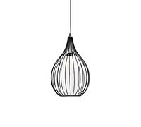 Creative Single Head Wrought Iron Simple Personality Pendant Lamp, Ceiling Light, Living Room Dining Room Decoration Hanging Light, Adjustable Height