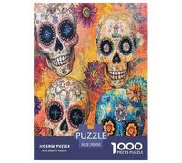 Creative Skeleton Adults Fun 1000 Piece Skeleton Jigsaw Puzzles Intellectual Game Education Game Stress Relief Toy Relaxation And Intelligence 70x50cm/1000pcs