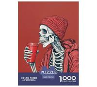 Creative Skeleton Jigsaw Puzzles 1000 Piece Skeleton for Adults Fun Stress Relief Toy Intellectual Game Education Game Home Decoration Challenge Educational 70x50cm/1000pcs