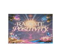 Creative Slogan: Radiate Positivity Jigsaw Puzzles Challenging Game Toys 500 Piecing