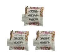 Creative Small Fabric Bag Feature Crosses Design and Inspirational Blessing Phrases for Homes Decors and Religious Activities Small Decorative Fabric Bag for Spiritual Event Embodying Hope