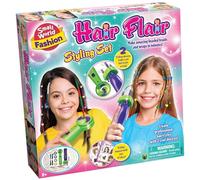 CREATIVE Small World Toys Fashion Hair Flair Set Braiding Machine with Threads & Beads - DIY Hair Styling Kit for Kids Ages 8+