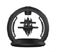 Creative Solar Powered Rotation, Customizable Fragrance High End For Car Air Freshener for Stylish Interior Upgrade (black)