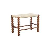 Creative Solid Wood Shoe Bench - Stylish Second-Hand ging Stool for Home, Bed End or Dressing Area, Durable Footboard Seat, Perfect for Shoe Storage and nization