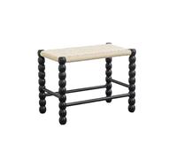 Creative Solid Wood Shoe Bench - Versatile Second-hand ging Stool for Bedroom, Stylish Footboard, Household Dressing Stool, Durable Bed End Storage Solution