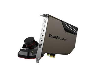 Creative Sound Blaster AE-7 Hi-Res Internal PCIe Sound Card, Quad-Core Processor, 127dB DNR ESS SABRE-class 9018 DAC, Xamp Discrete Custom Bi-amp, Discrete 5.1/Virtual 7.1, Dolby, DTS Encoding (Black)