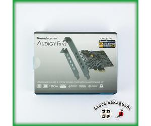 Creative Sound Blaster Audigy Fx V2 Upgradable Hi-res PCI-e Sound Card with 5.1