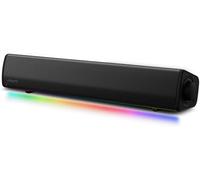 CREATIVE Sound Blaster GS3 Compact RGB Gaming Soundbar with SuperWide Technology, Powered via USB, Bluetooth 5.4, Headphone-Out Port, for PC and Mac