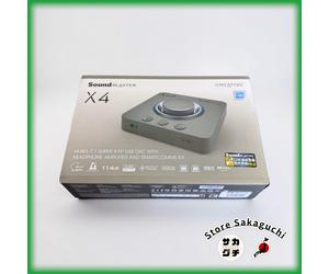 Creative Sound Blaster X4 Hi-Res 24bit 192kHz External USB DAC & Amp Sound Card