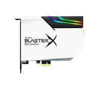 CREATIVE Sound BlasterX AE-5 Plus Pure Edition SABRE32 Ultra-class 32-bit/384kHz PCI-e Gaming Sound Card and DAC with Dolby Digital and DTS, Xamp Discrete Headphone Bi-amp, 122dB SNR, RGB LED Strips