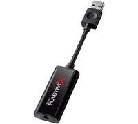 Creative Sound BlasterX G1 7.1 24-Bit/96 KHz HD Portable Gaming USB DAC Sound Card with Headphone Amplifier - Black