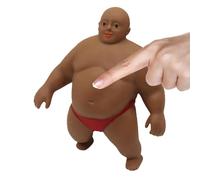 Creative Squeeze Game, Fat Person Shape, Stress Relief with Stretch Play, Relaxation Tool with Gentle Grip, 5.12x2.17x5.91 inches Sensory Toy, Funny Entertainment for Family Travel