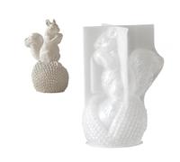 Creative Squirrels Shape Silicone Mold for Resin Art and Home Decor Projects Kids Craft Mold