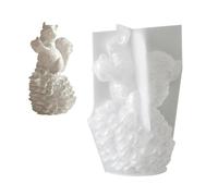 Creative Squirrels Shape Silicone Mold for Resin Art and Home Decor Projects Kids Craft Mold