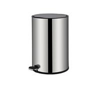 Creative Stainless Steel Trash Can with Pedal for Home, Bathroom, Bedroom - Optional Size (Color: J 8L/2.1 Gallons, B 12L/3.1 Gallons)