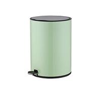 Creative Stainless Steel Trash Can with Pedal for Home, Bathroom & Bedroom, Optional Sizes (Color: J 8L/2.1 Gallons, A 12L/3.1 Gallons)