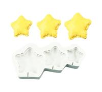 Creative Star Heart Clouds Designs Silicones Molds for Bakings Pastries Chocolate Heats Safes Easy Cleans Chocolate Jellies Molds Silicones