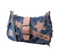 Creative Star Pattern Underarm Bag Fashion Shoulder For Women Retro Styles Crossbody Bags Work Handbag Women's Trendy