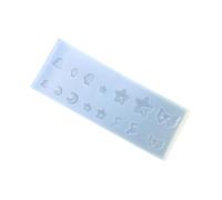 Creative Star Silicone Craft Mold for Making Decorative Bowknot Charm Gift Accessories and Art Supplies Food Grade Silicone Craft