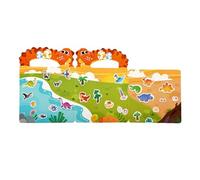 Creative Sticker Book, Kids Reusable Decals, Early Learning Toy with Interactive Fun, Preschool Activity with Bright Colors, Children’s Toys, Sticker Collection for Boys Girls