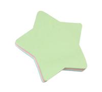 Creative Sticky Notes, Sticky Notes with A Variety of Shapes, Including Leaves, T-Shirts, Flowers, Hearts, Etc., Strong Sticky Removable Notes Suitable for School, Office and Home (Pentagram)