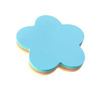 Creative Sticky Notes, Sticky Notes with A Variety of Shapes, Including Leaves, T-Shirts, Flowers, Hearts, Etc., Strong Sticky Removable Notes Suitable for School, Office and Home (Flower)