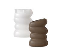 Creative Stone Shape Silicone Mold Vase Molds Silicone Texture for Resin Art Projects and Home Decoration Craft Concrete Mold