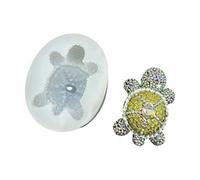 Creative Stone Shrimp and Money Testudine Cast for Baking Rosin Chocolate Soap Making Handbuilt Present Concept Green Baking Cast Shellback Shrimp Plan