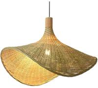Creative Straw hat Country Beach Outdoor Chandelier kit Personality Tea House Cafe bar Club Chandelier Tropical Woven Lantern lampshade