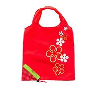 Creative Strawberry Shape Foldable Tote Bag, Reusable Eco Shopping Pouch Bag Red,1Pcs Durable