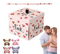 Creative Surprise Butterfly Box - Exploding Fluttering Butterfly Gift Box, Birthday Graduation Valentine's Day Party Favor, Packaging