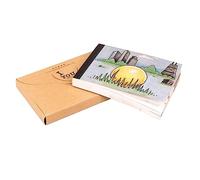 Creative Surprise Gift Box Flip Book For Your Suitor Lover Friends Unique Idea Gift Way Birthday Proposal Engagement Valentine's Day Christmas And Thanksgiving Gift Earrings Holder (White, One Size)