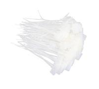Creative Tag Zip Ties 100Pcs Zip Ties Write On Ethernet RJ45 RJ12 Wire Power Cable Label Mark Tag Superior and Adorable Stylish