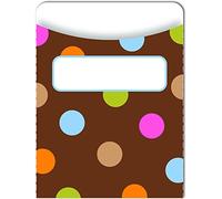 Creative Teaching Press Dots on Chocolate Library Pockets (6919)